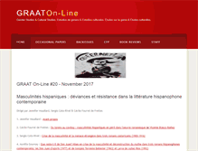 Tablet Screenshot of graat.fr